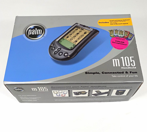 Palm m105 touchscreen pda - pda, 8mb